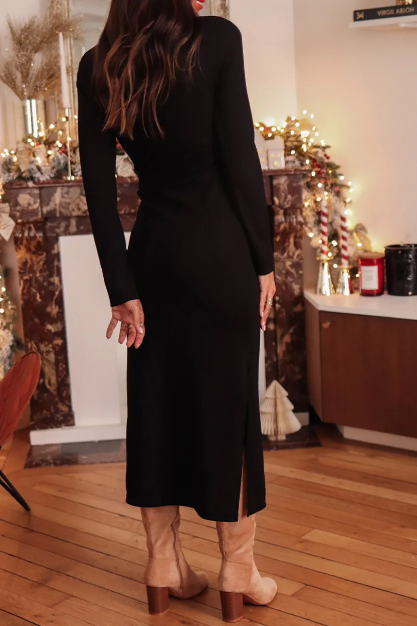 Clearance Robe Austina noire Robes