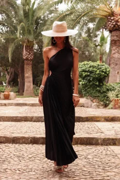 Cheap Robe Calicia noire Robes