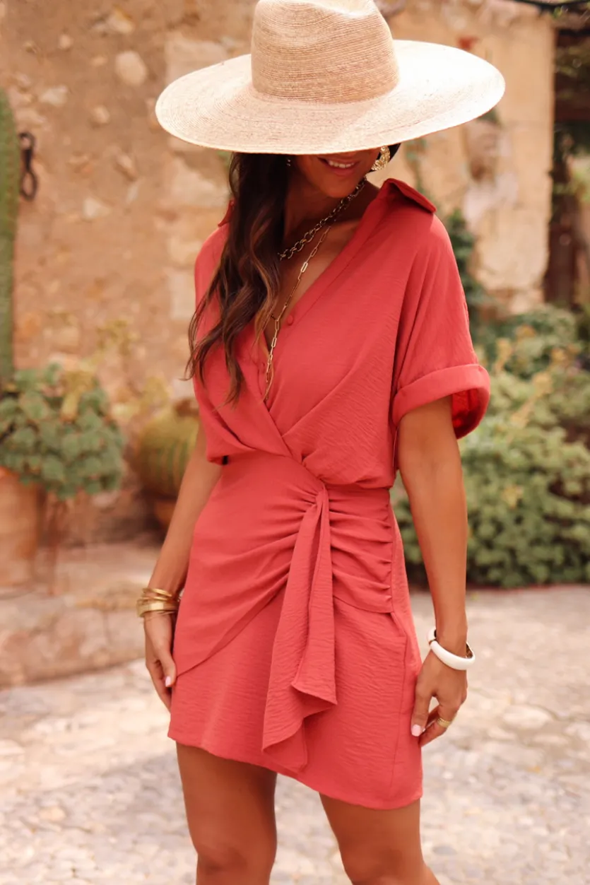 Cheap Robe Carlina Terracotta Robes