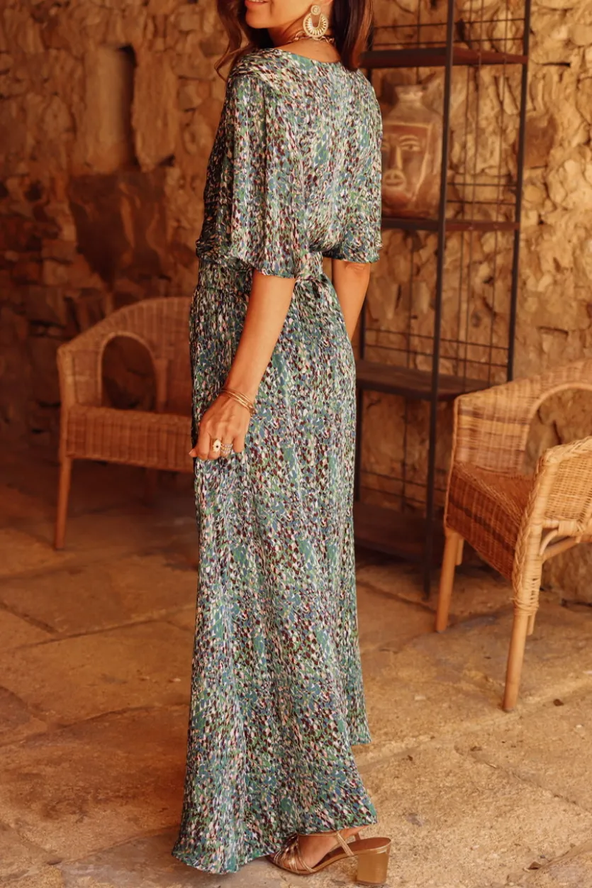 Online Robe Gaelle verte Robes