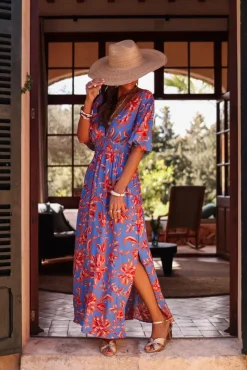 Discount Robe Hannah bleue Robes