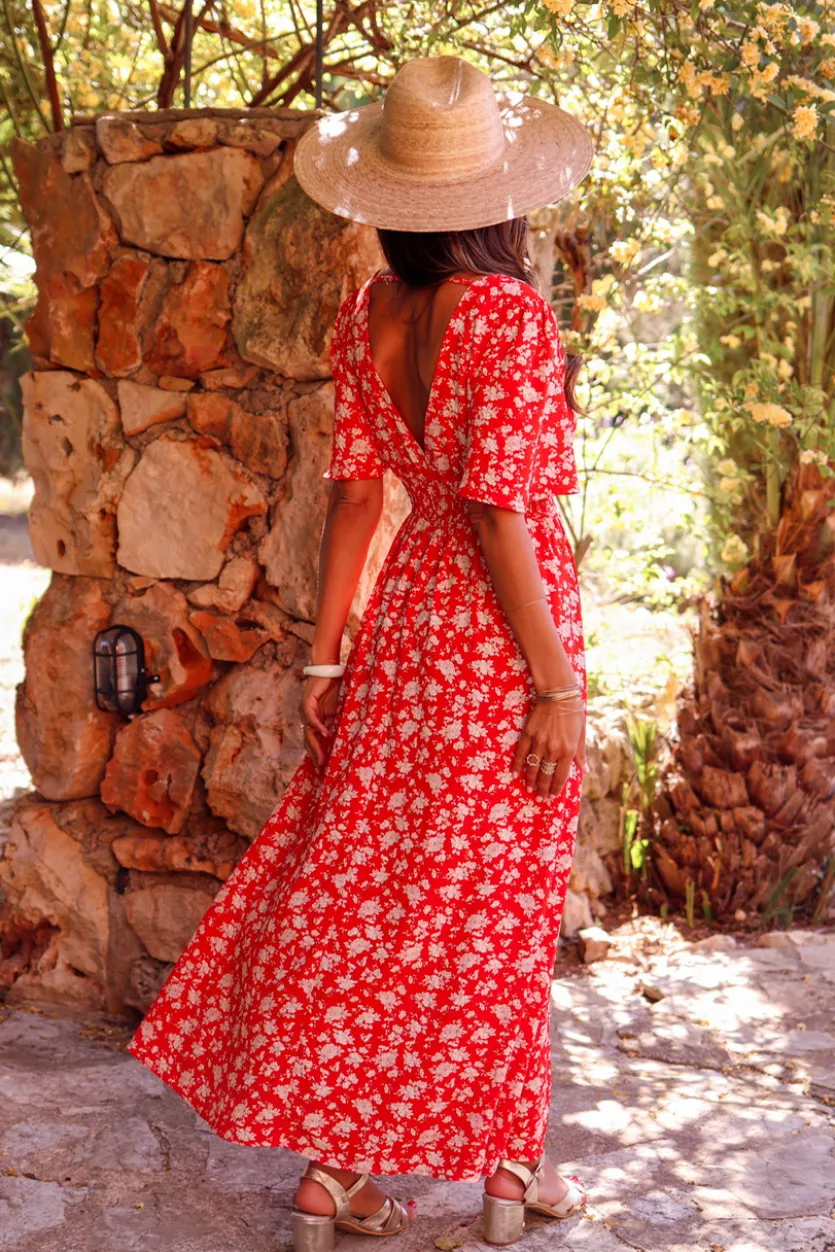 Online Robe Jill rouge Robes