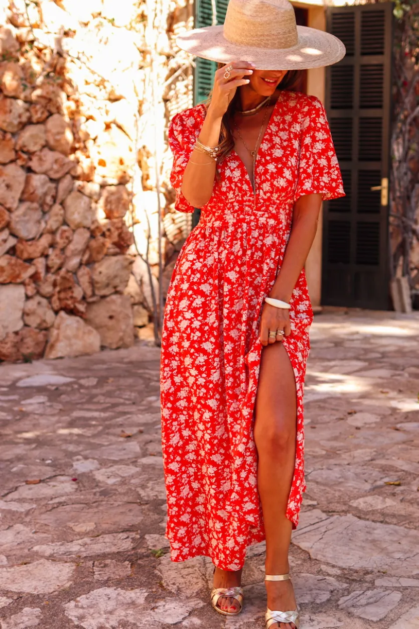 Online Robe Jill rouge Robes