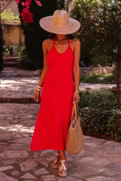 Online Robe Luz rouge Robes