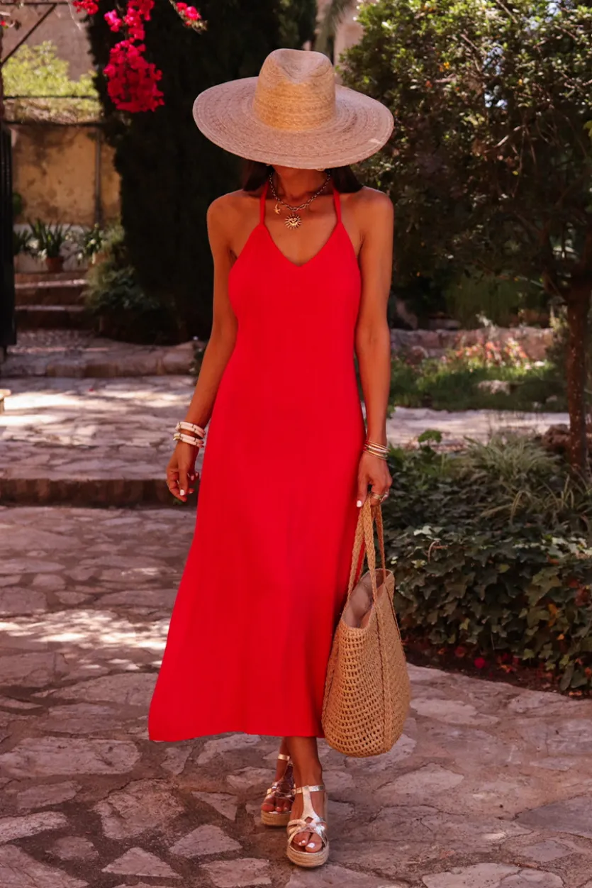 Online Robe Luz rouge Robes