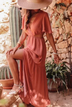 Sale Robe Romy terracotta Robes