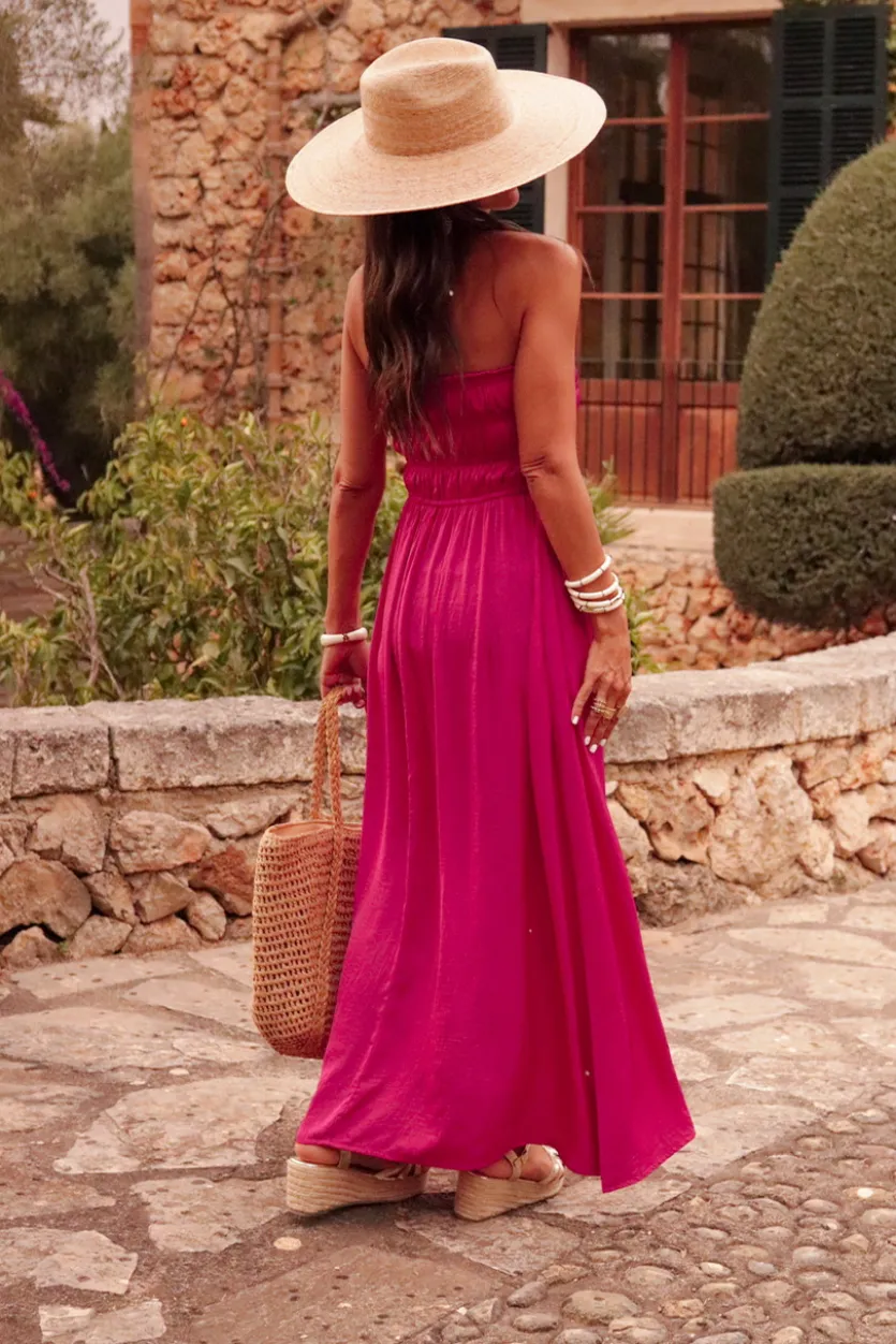 New Robe Valentina fuchsia Robes