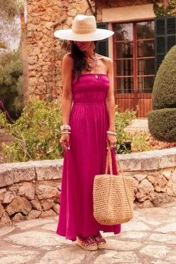 New Robe Valentina fuchsia Robes