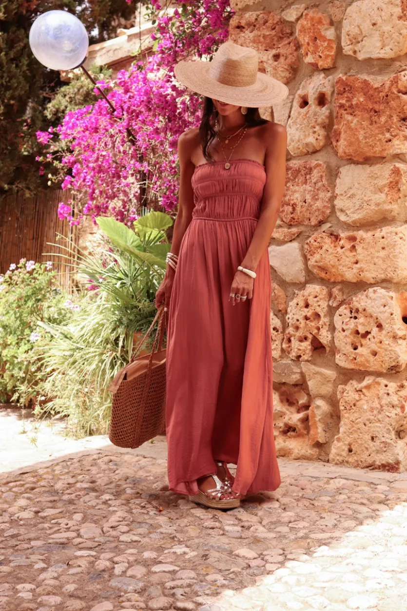 Flash Sale Robe Valentina terracotta Robes