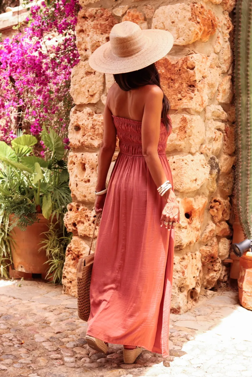 Flash Sale Robe Valentina terracotta Robes