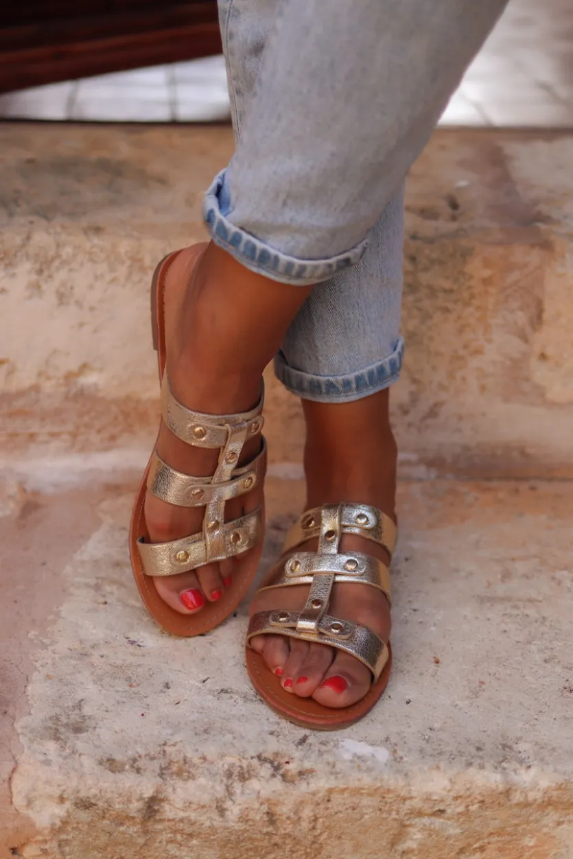Store Sandales Danita en cuir Sandales