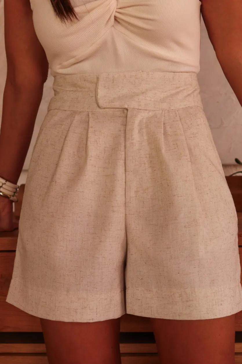 Clearance Short Roméo beige Shorts