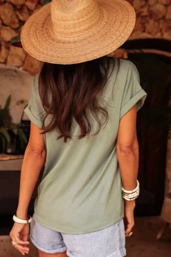 Best Tee-shirt Diane vert Tee-shirts