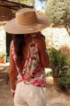 New Top Divane à fleurs Tops