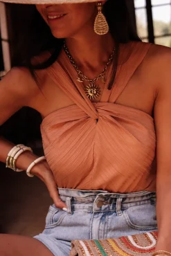 Hot Top Palma Nude Tops