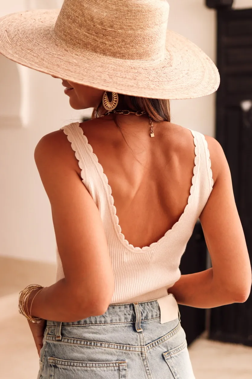 New Top Palmyre beige Tops
