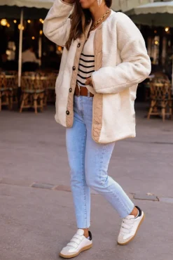 New Veste Lana beige Vestes