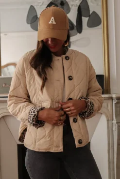 Store Veste May matelassée beige Vestes